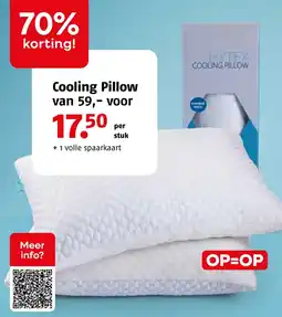 Poiesz Cooling Pillow aanbieding