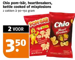 Poiesz Chio pom-bär, heartbreakers, kettle cooked of mixplosions aanbieding