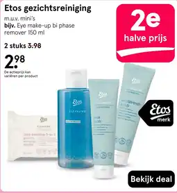 Etos Etos gezichtsreiniging aanbieding