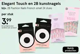 Etos Elegant Touch en 2B kunstnagels aanbieding