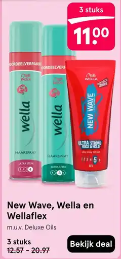 Etos New Wave, Wella en Wellaflex aanbieding