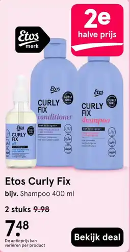 Etos Etos Curly Fix aanbieding