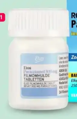 Etos Etos paracetamol aanbieding