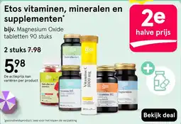 Etos Etos vitaminen, mineralen en supplementen aanbieding