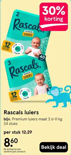 Etos Rascals luiers aanbieding