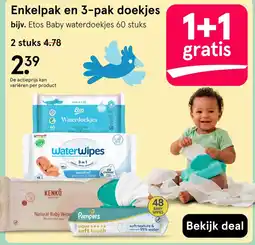 Etos Etos waterdoekjes aanbieding