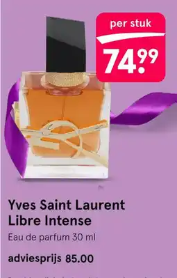 Etos Yves Saint Laurent Libre Intense aanbieding