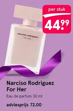 Etos Narciso Rodriguez For Her aanbieding