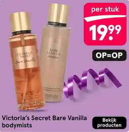 Etos Victoria's Secret Bare Vanilla bodymists aanbieding