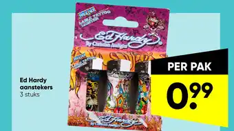 Big Bazar Ed Hardy aanstekers aanbieding