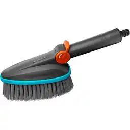 Bol.com GARDENA Cleansystem handborstel M Soft - met slangaansluiting aanbieding