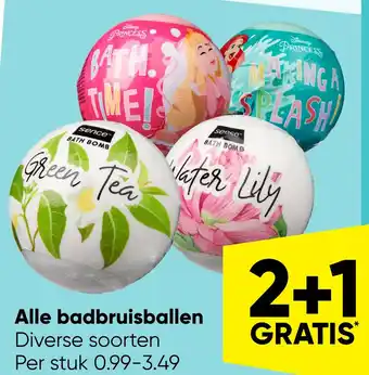 Big Bazar Alle badbruisballen aanbieding