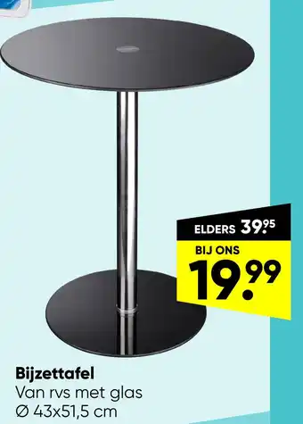 Big Bazar Bijzettafel aanbieding