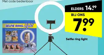 Big Bazar Selfie ring light aanbieding