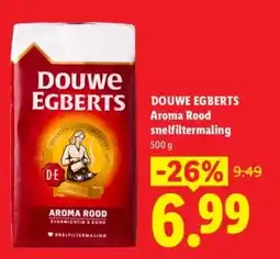 Lidl DOUWE EGBERTS Aroma Rood snelfiltermaling aanbieding
