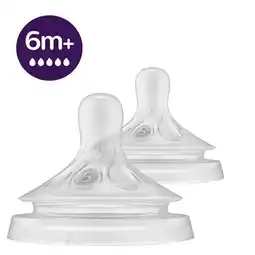 Trekpleister Philips Avent Natural SCY965/02 6+M Flesspeen aanbieding