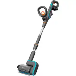Bol.com GARDENA Accu-multireiniger AquaBrush Patio 18V P4A - gebruiksklare set aanbieding