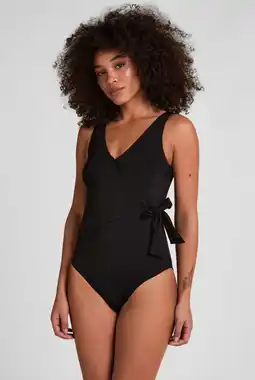 Wehkamp Hunkemöller corrigerend badpak Valencia zwart aanbieding
