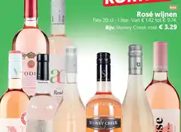 Dekamarkt Rosé wijnen aanbieding