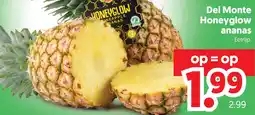 Dekamarkt Del Monte Honeyglow ananas aanbieding