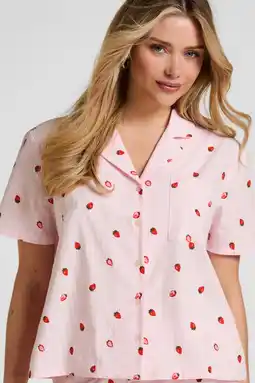 Wehkamp Hunkemöller pyjamatop - roze aanbieding