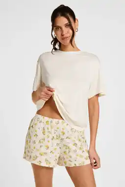 Wehkamp Hunkemöller Daisy shortama - wit aanbieding