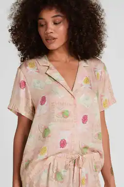 Wehkamp Hunkemöller pyjamatop lichtroze aanbieding