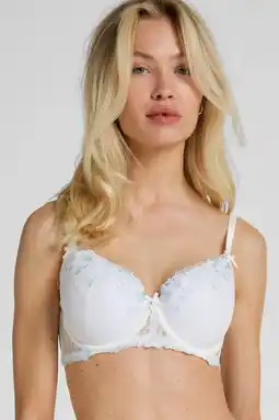 Wehkamp Hunkemöller voorgevormde beugelbh Peonie wit aanbieding
