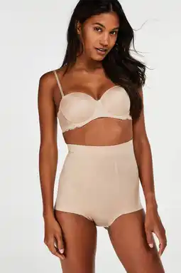Wehkamp Hunkemöller corrigerende slip lichtbeige aanbieding