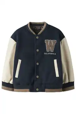 Wehkamp NAME IT MINI bomberjack donkerblauw aanbieding