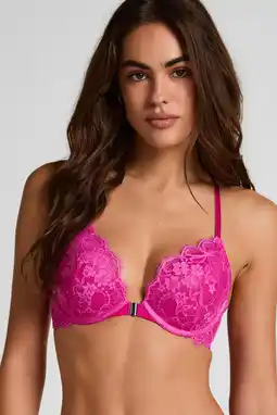 Wehkamp Hunkemöller voorgevormde push-up bh Prina roze aanbieding
