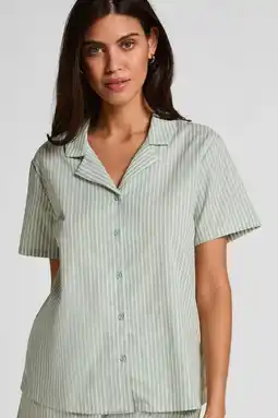 Wehkamp Hunkemöller pyjamatop groen aanbieding
