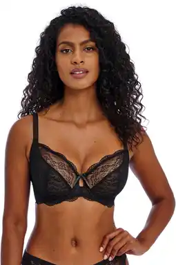 Wehkamp Freya niet-voorgevormde beugelbh Fancies zwart aanbieding