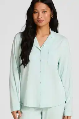 Wehkamp Hunkemöller pyjamatop lichtblauw aanbieding