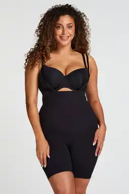 Wehkamp Hunkemöller high waist corrigerende short zwart aanbieding