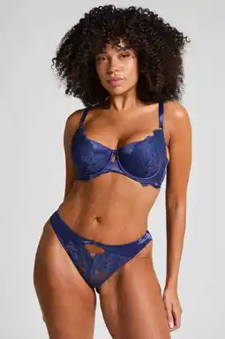 Wehkamp Hunkemöller Noir brazilian Grace donkerblauw aanbieding