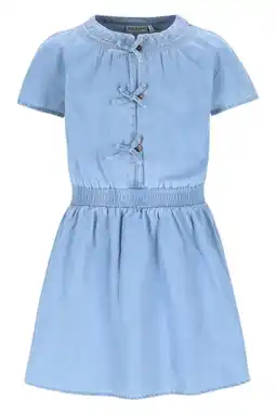 Wehkamp Like Flo spijkerjurk light blue denim aanbieding