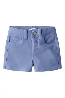 Wehkamp NAME IT MINI straight casual short blauw aanbieding