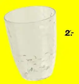 Kwantum Waterglas Lize Transparant aanbieding