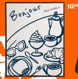 Kwantum Canvas Schilderij Bonjour Parijs aanbieding
