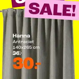 Kwantum Hanna gordijnen aanbieding