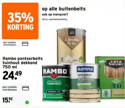 GAMMA Rambo pantserbeits tuinhout dekkend aanbieding