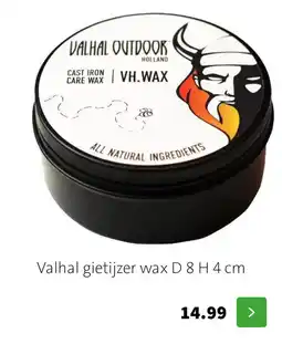 Intratuin Valhal gietijzer wax aanbieding