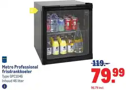 Makro Metro Professional frisdrankkoeler aanbieding