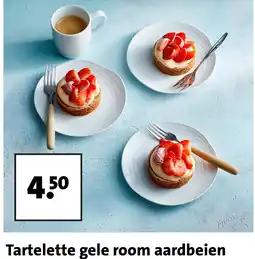 Intratuin Tartelette gele room aardbeien aanbieding