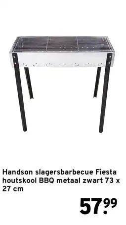 GAMMA Handson slagersbarbecue Fiesta aanbieding