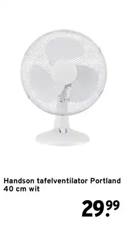 GAMMA Handson tafelventilator Portland aanbieding