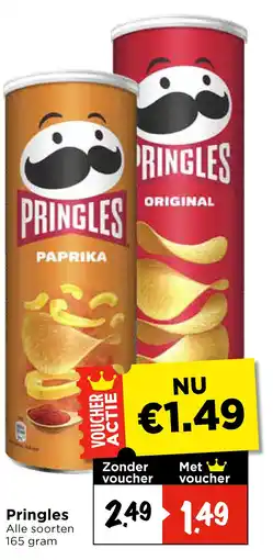 Vomar Voordeelmarkt Pringles aanbieding