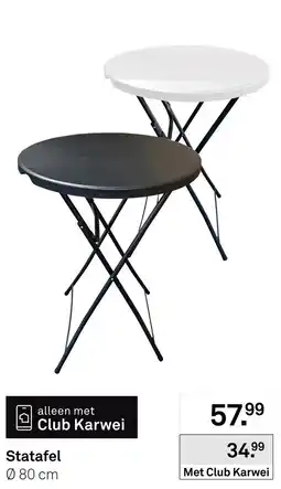 Karwei Statafel aanbieding