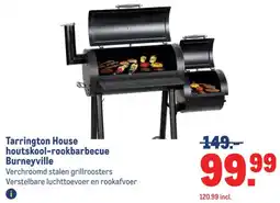Makro Tarrington House houtskool-rookbarbecue Burneyville aanbieding